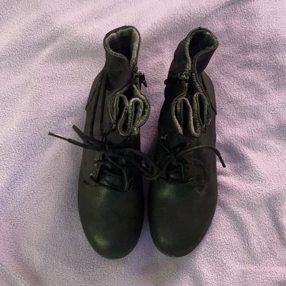 Girls Sonoma black ankle booties - Picture 3 of 8